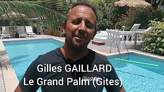 Gilles Gaillard propriétaire du  Grand Palm à Grand Bourg de Marie-Galante