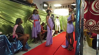 Défilé de mode. chez N'Afrikart