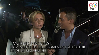 Valérie Pécresse au Drepaction 2014 au Zénith de Paris.