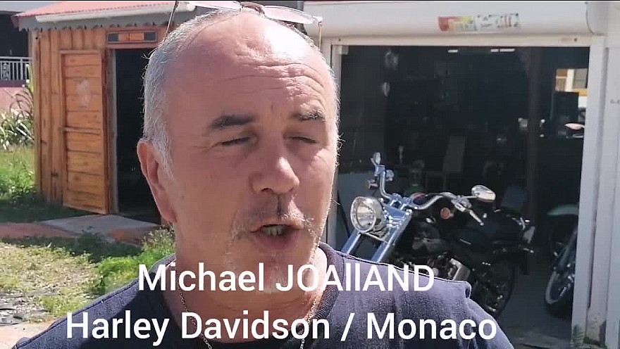 TV Locale Gwadeloupe - Michael Joalland, guide touristique en Harley, à Marie-Galante