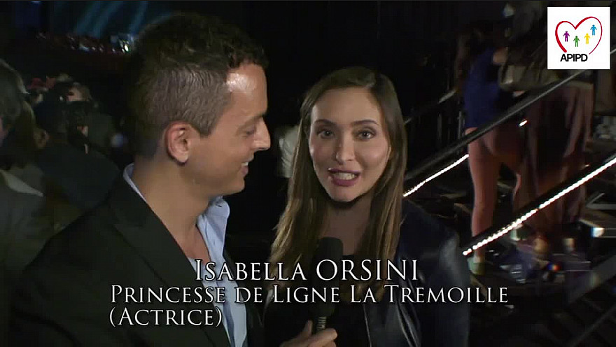 Drépaction 2014 au Zenith de Paris : La Princesse de l'APIPD Isabella Orsini de Ligne la Tremoïlle lutte contre la drépanocytose. #Drepanocytose @Drepaction